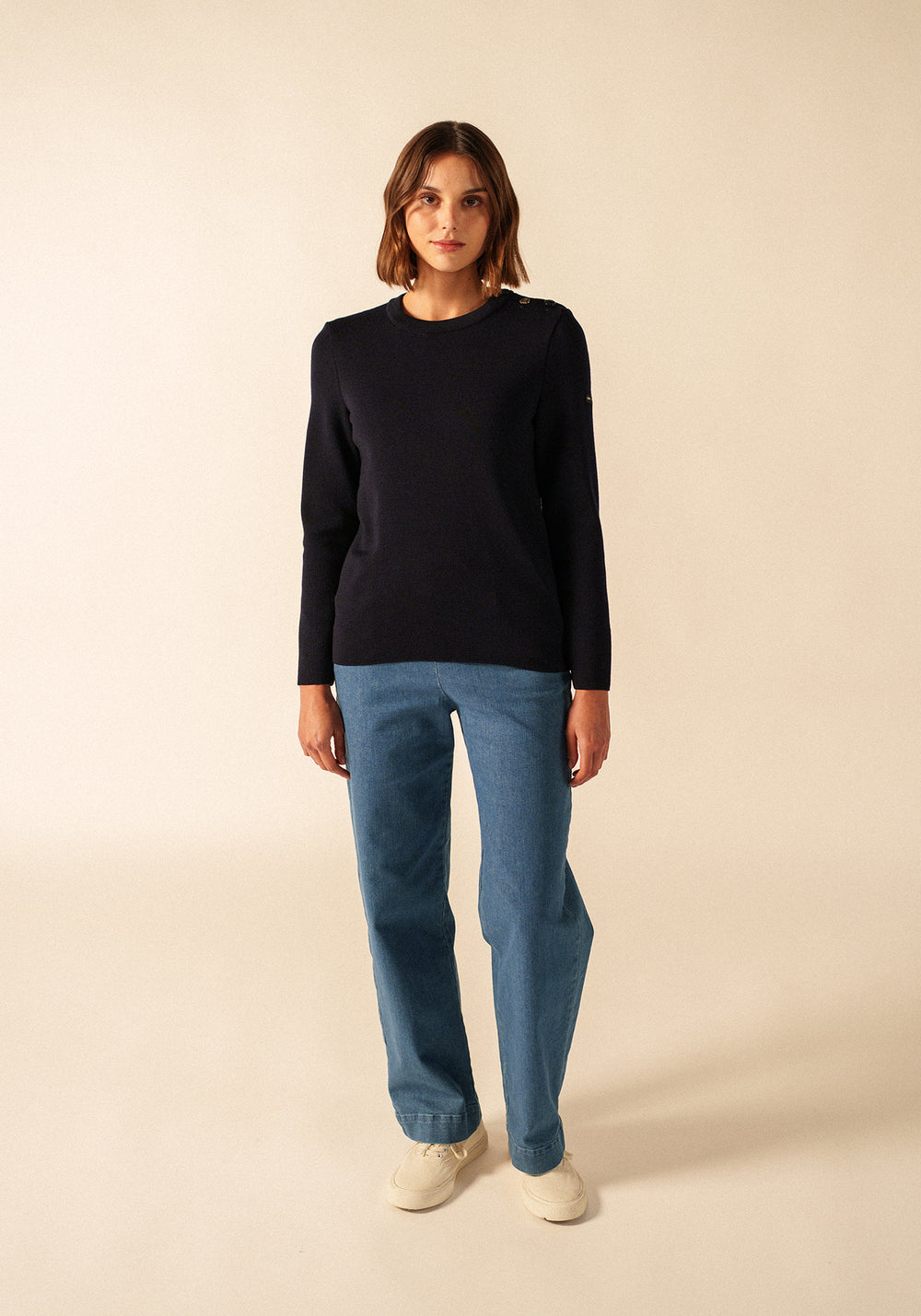 Pull Brégançon Bretagne (NAVY/MULTICO)