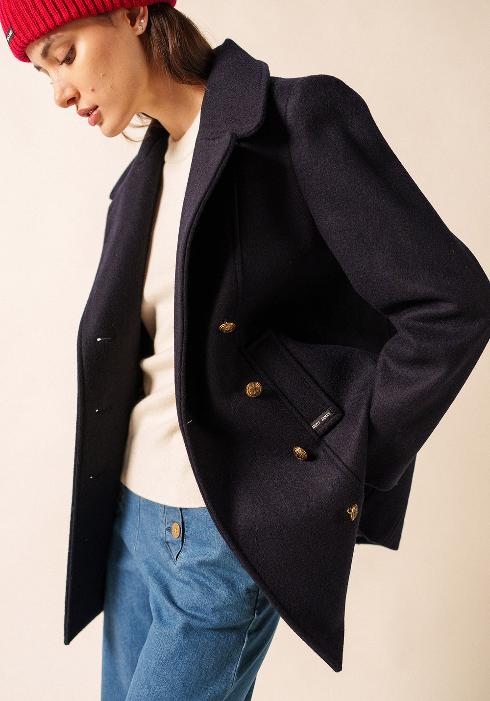 Caban Voilure (NAVY)