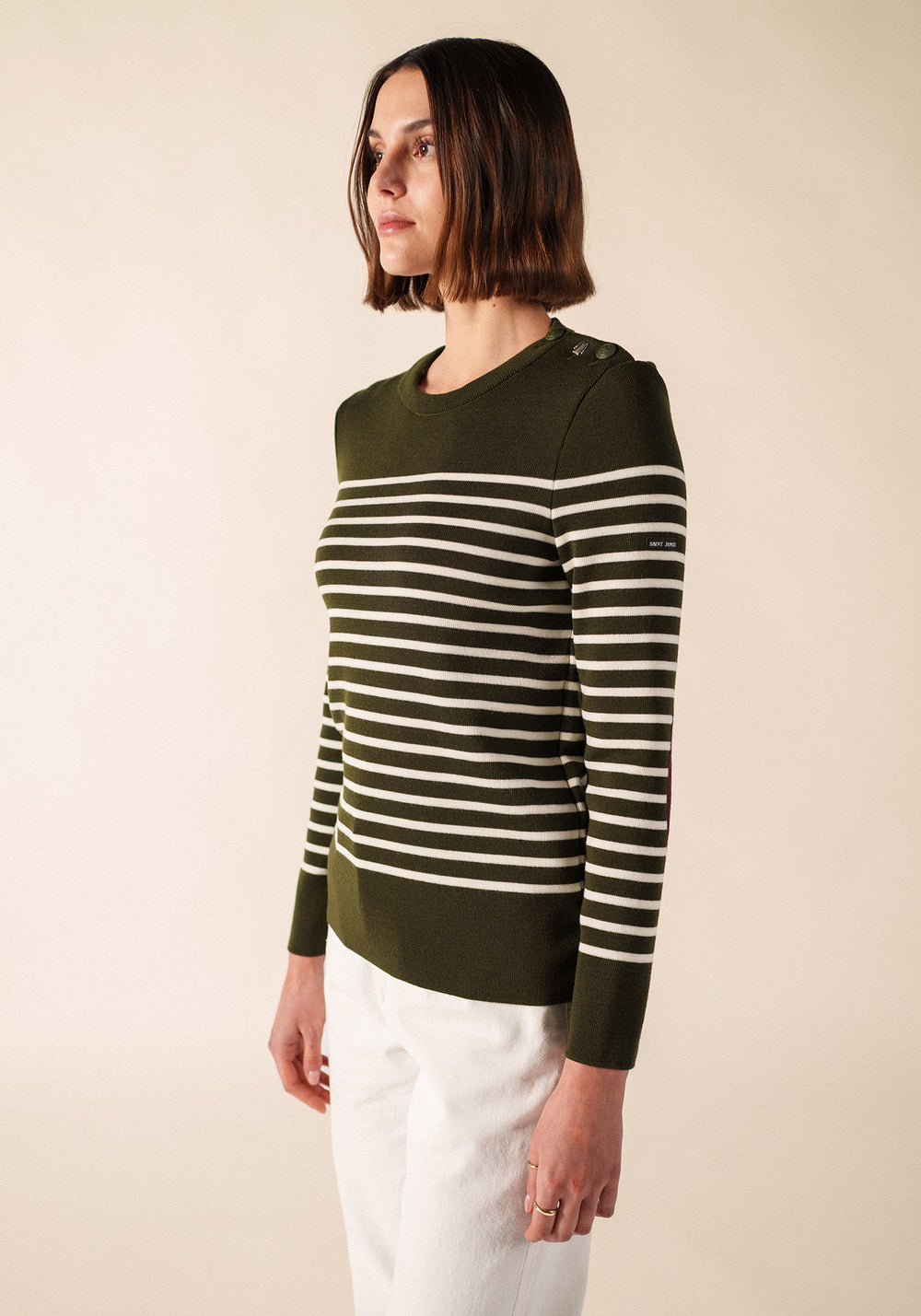Pull marin Brégançon Pop (LAND/BLANC/TWEED)