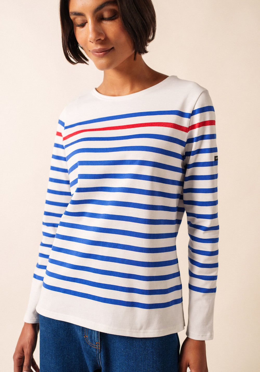 Marinière Naval Lurex (NEIGE/GITANE/TULIPE)