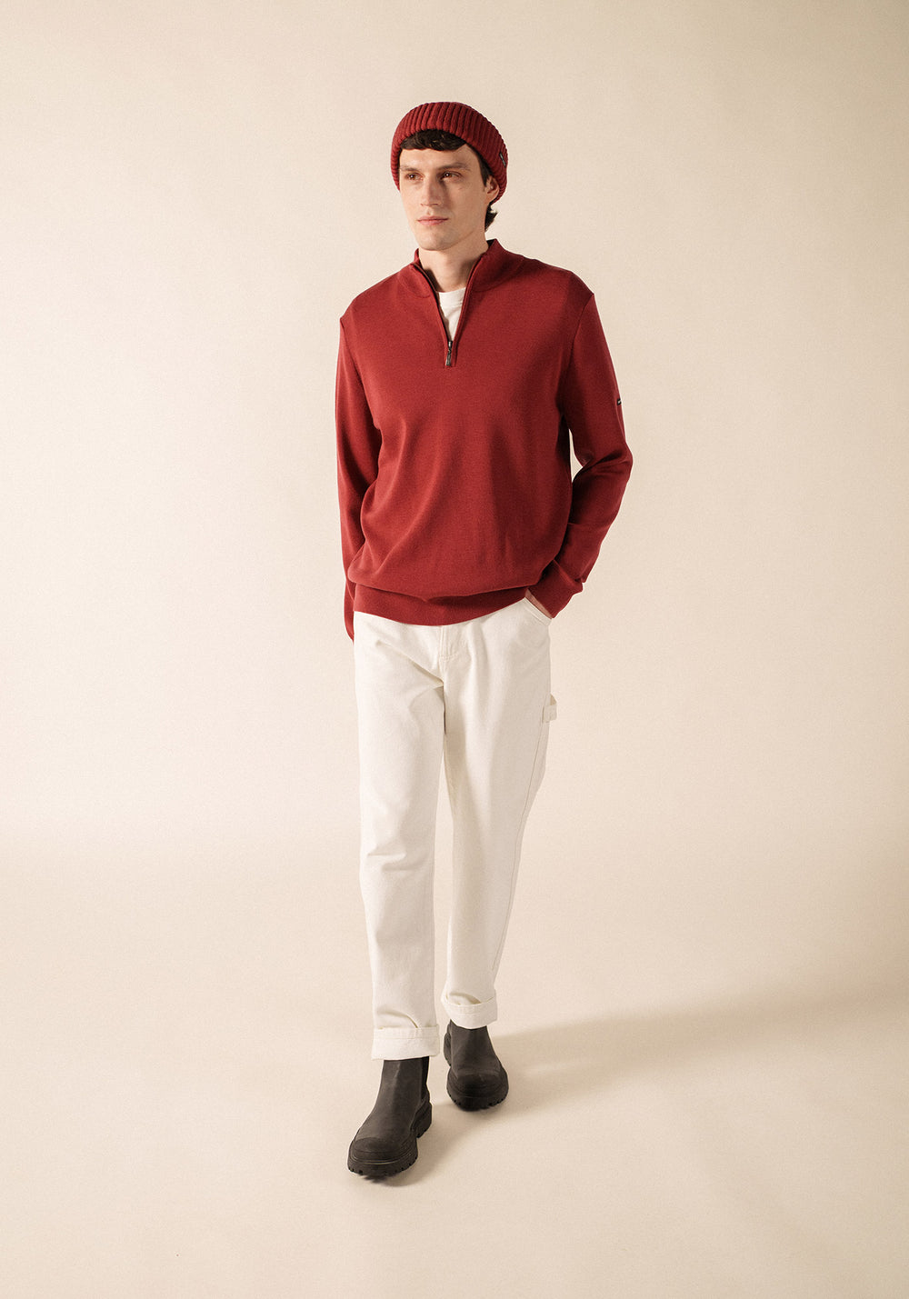 Pull Crossley (TERRACOTTA/NAVY)