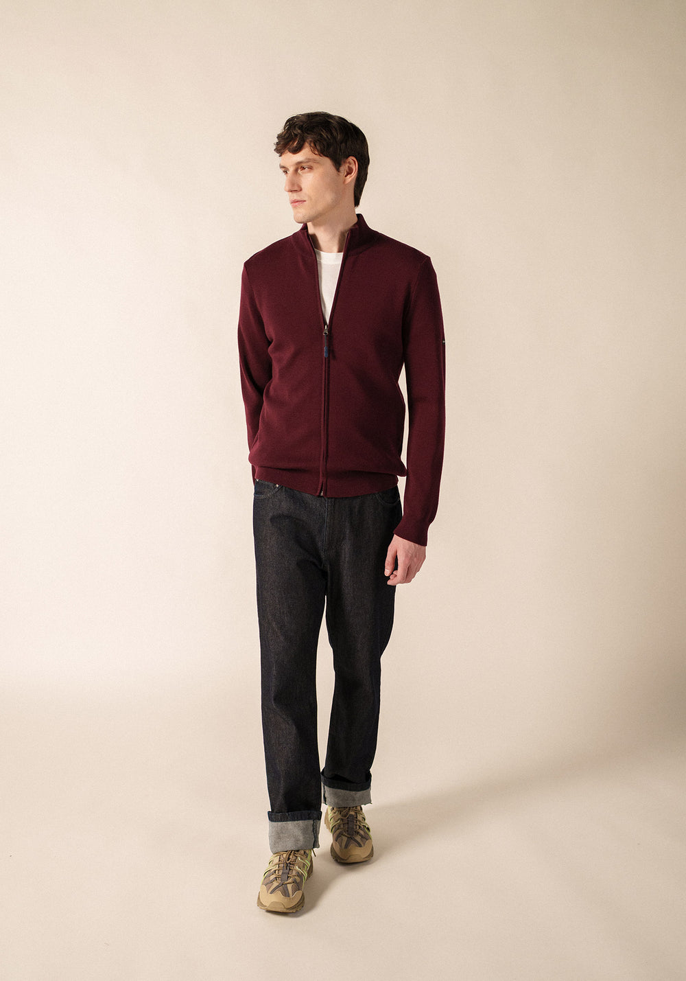 Gilet Creggan (TWEED/NAVY)