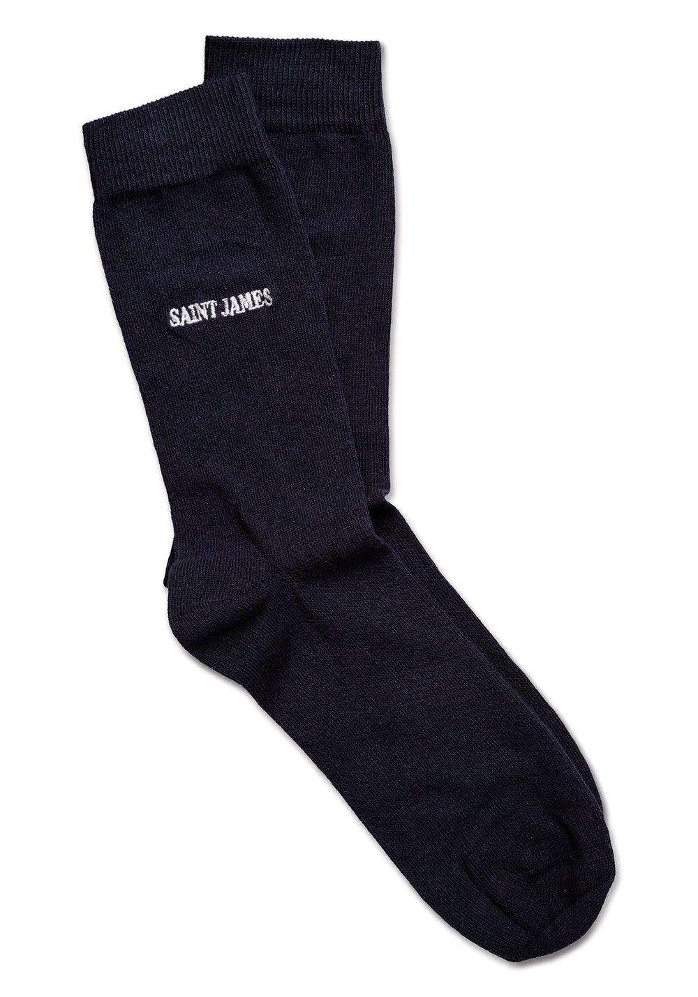 Chaussettes brodées (MARINE)