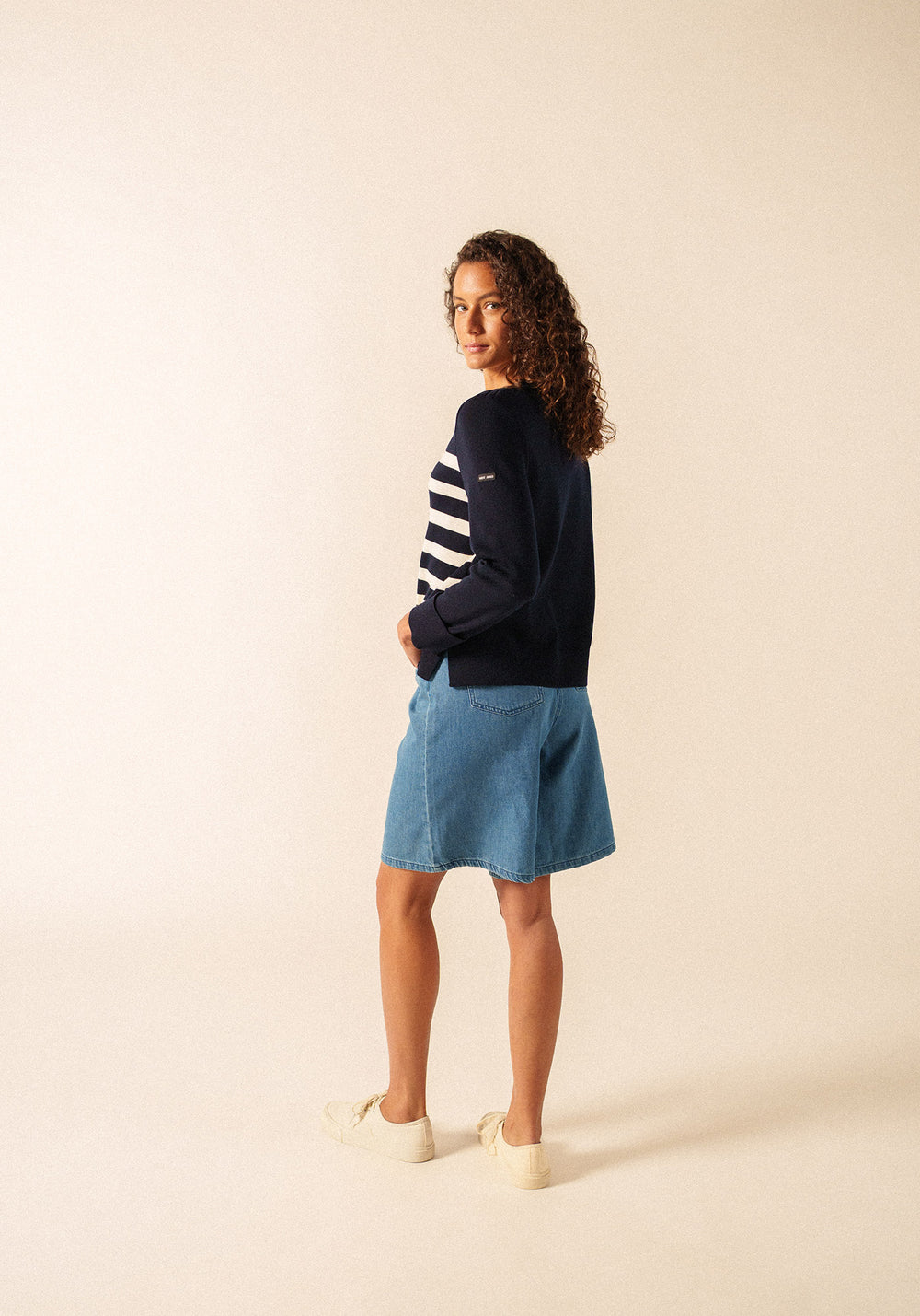 Pull Marseillan (NAVY/BLANC)