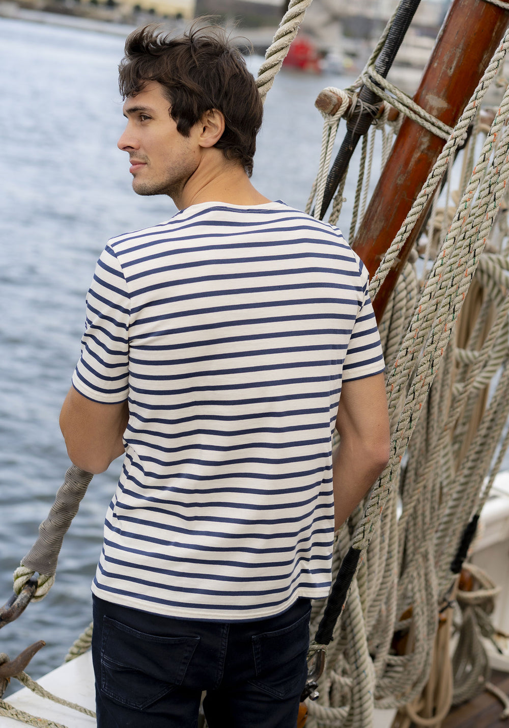 Marinière Narval x Marine nationale (ECRU/NAVY)
