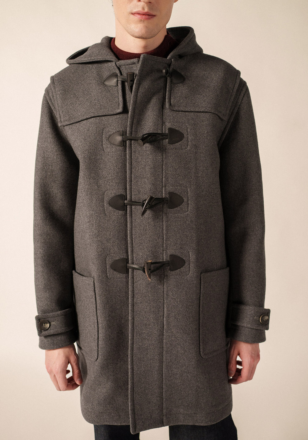 Duffle coat classique (GRIS)
