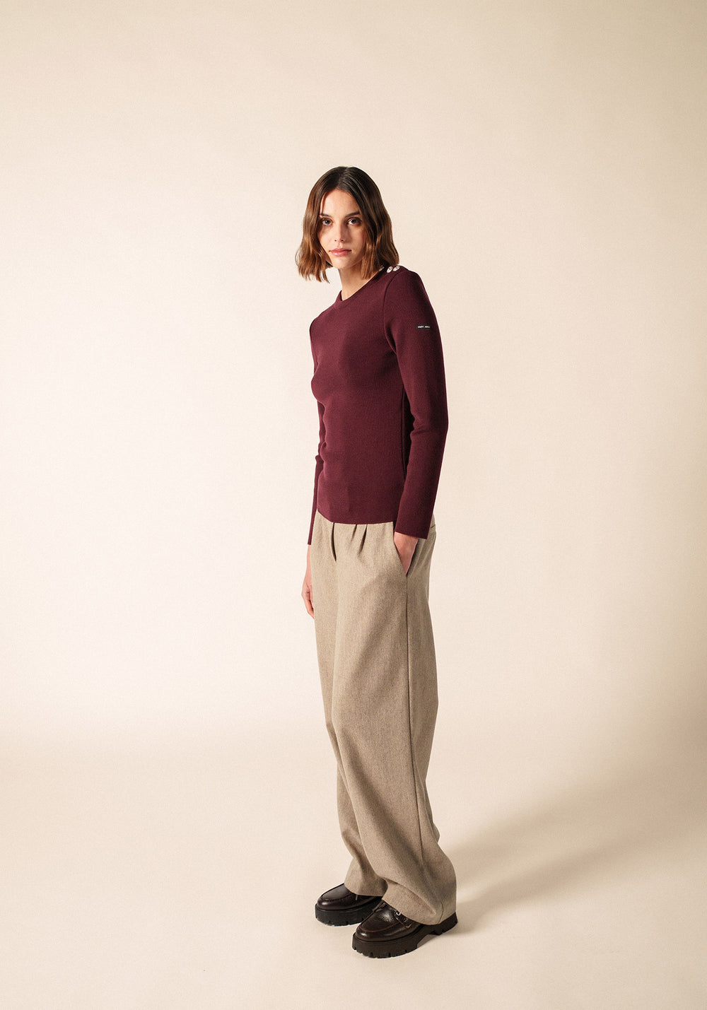 Pantalon Bianca (BEIGE FONCE)