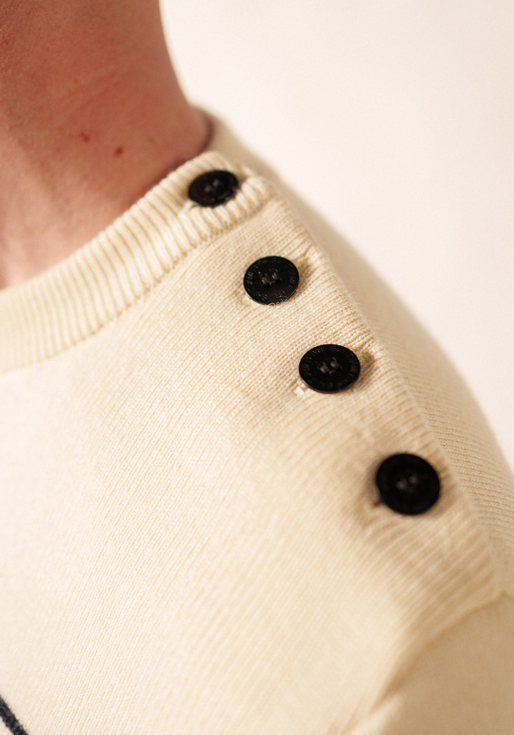 Pull marin Binic (ECRU/MARINE)