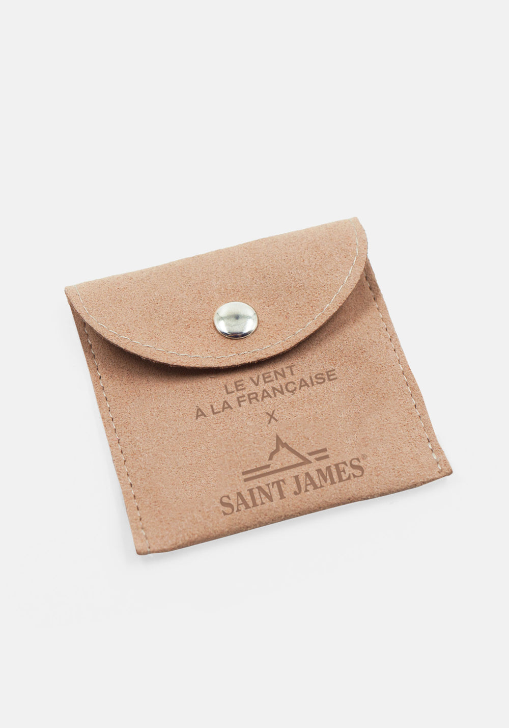 Bracelet Bouton x Le Vent à la Française (ARGENT/RAYE BLANC/MARINE)
