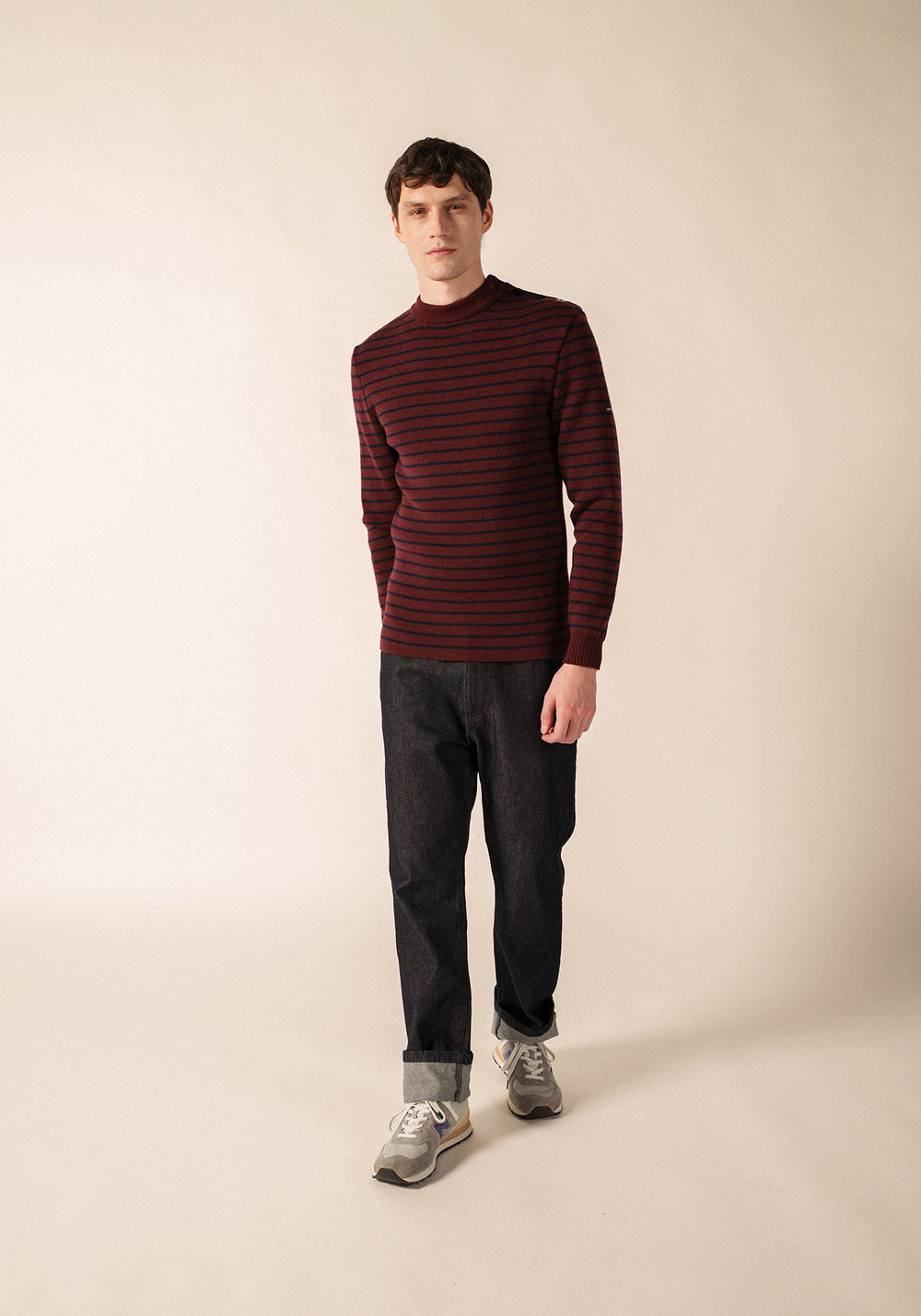 Pull marin Matelot (TWEED/MARINE)