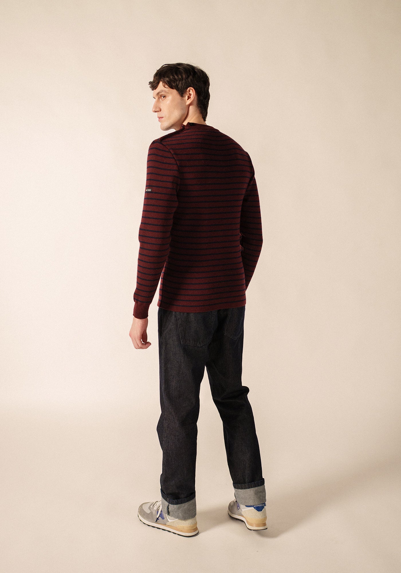 Pull marin Matelot (TWEED/MARINE)