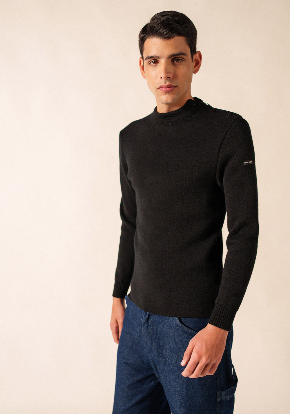Pull marin Matelot (NOIR)