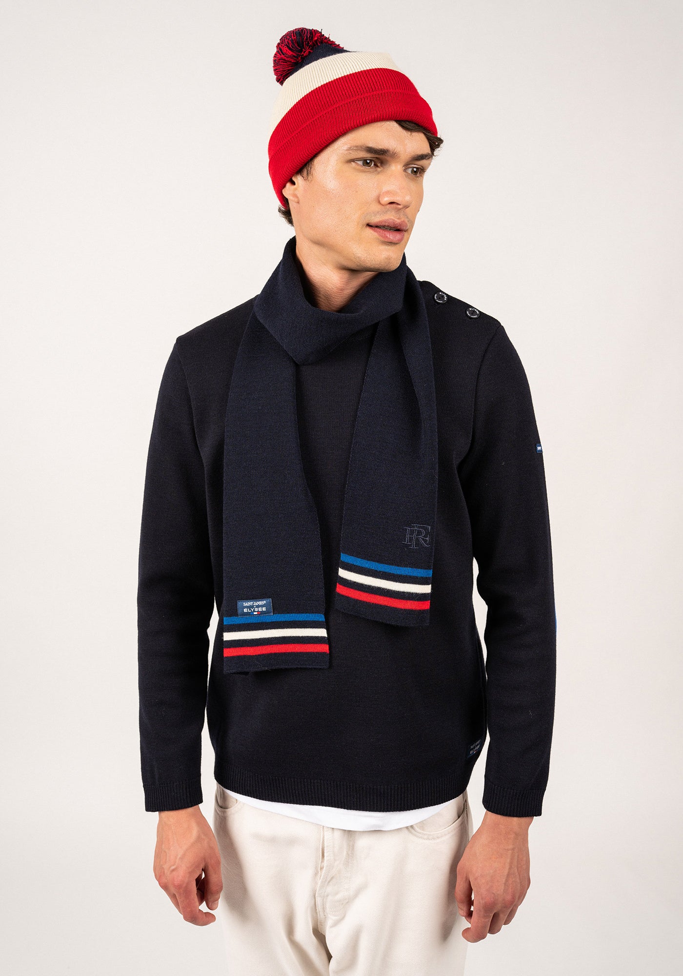 Echarpe tricolore x l'Elysée (MARINE)
