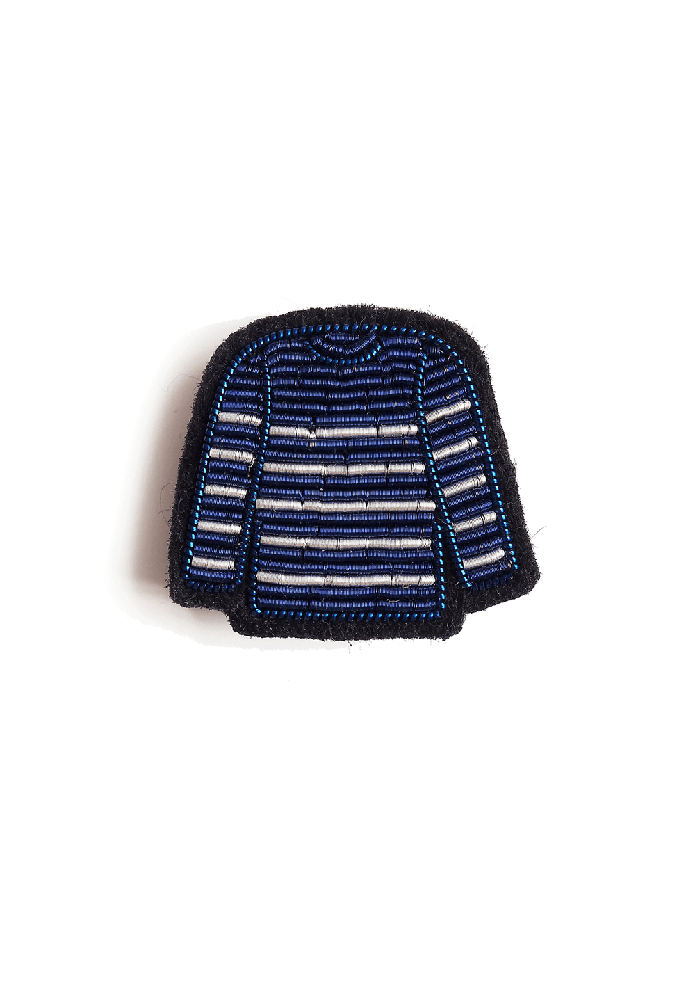 Broche Marinière x Macon & Lesquoy (BLEU/BLANC)