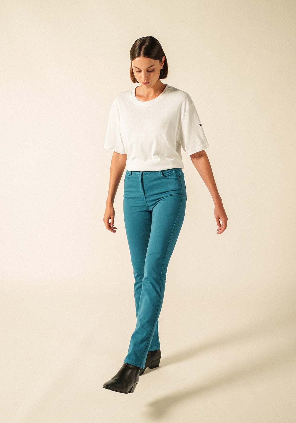 Pantalon Patricia Couleur (CELESTE)