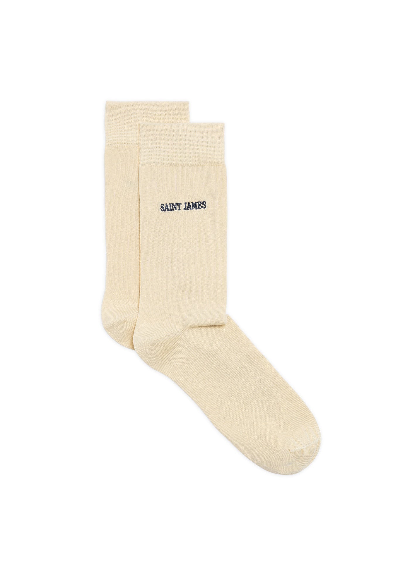 Chaussettes brodées (ECRU)