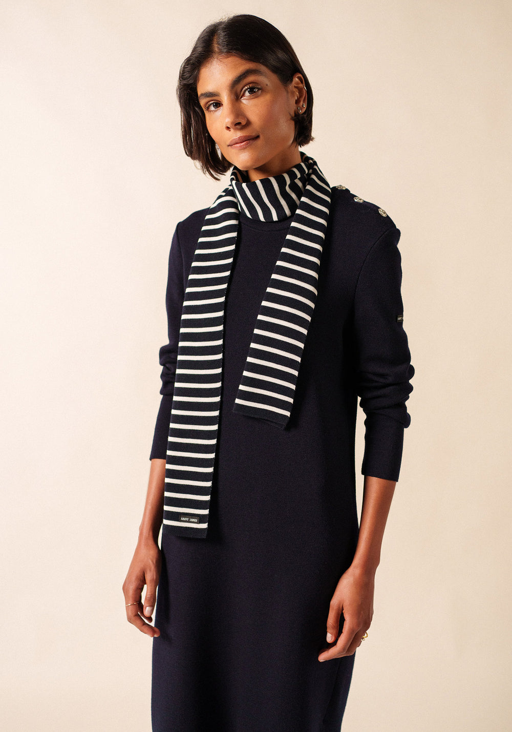Echarpe Duguay (NAVY/ECUME)