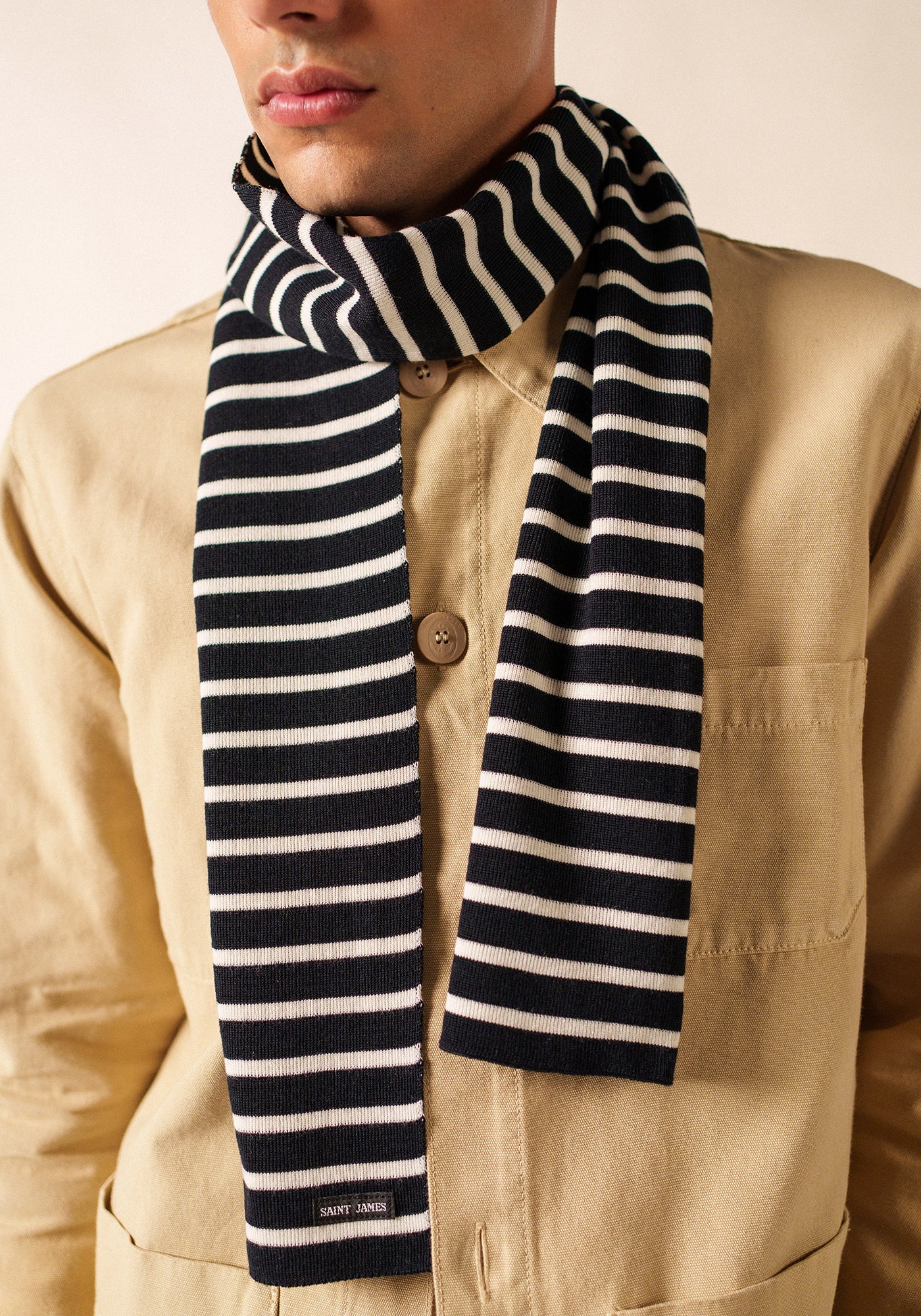 Echarpe Duguay (NAVY/ECUME)