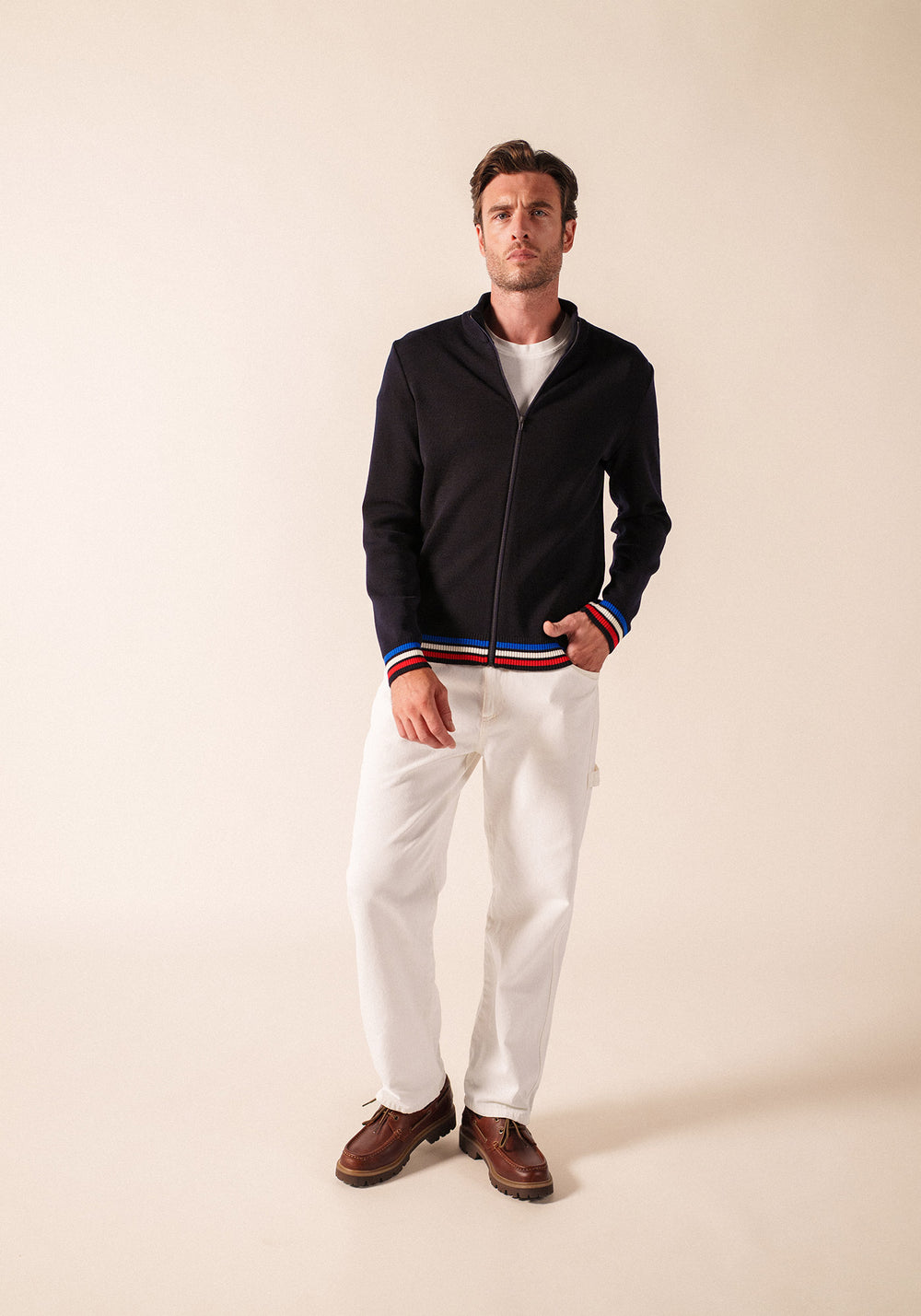 Gilet tricolore x l'Elysée (NAVY/MULTICO)