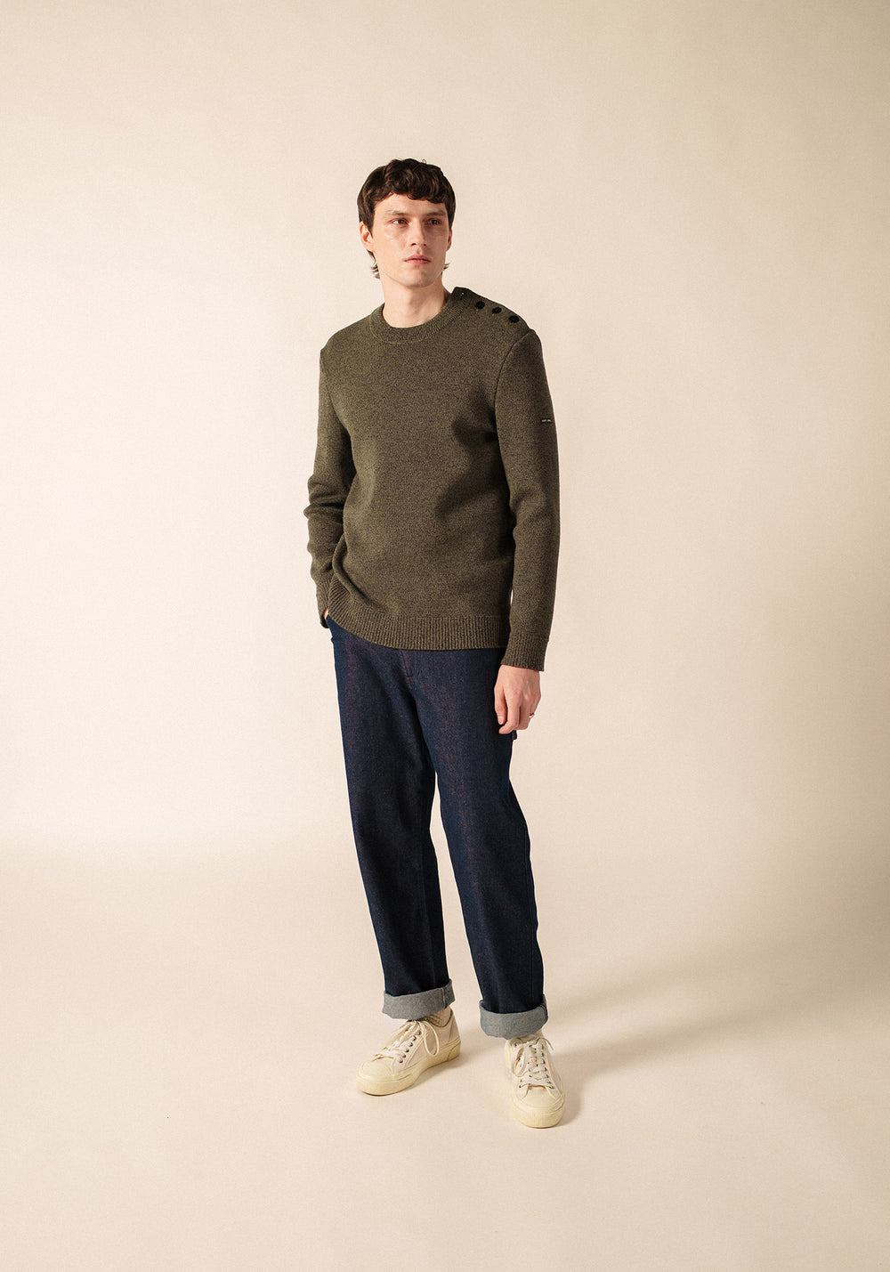 Pull marin Cancale (GRIS/FOUGERE)