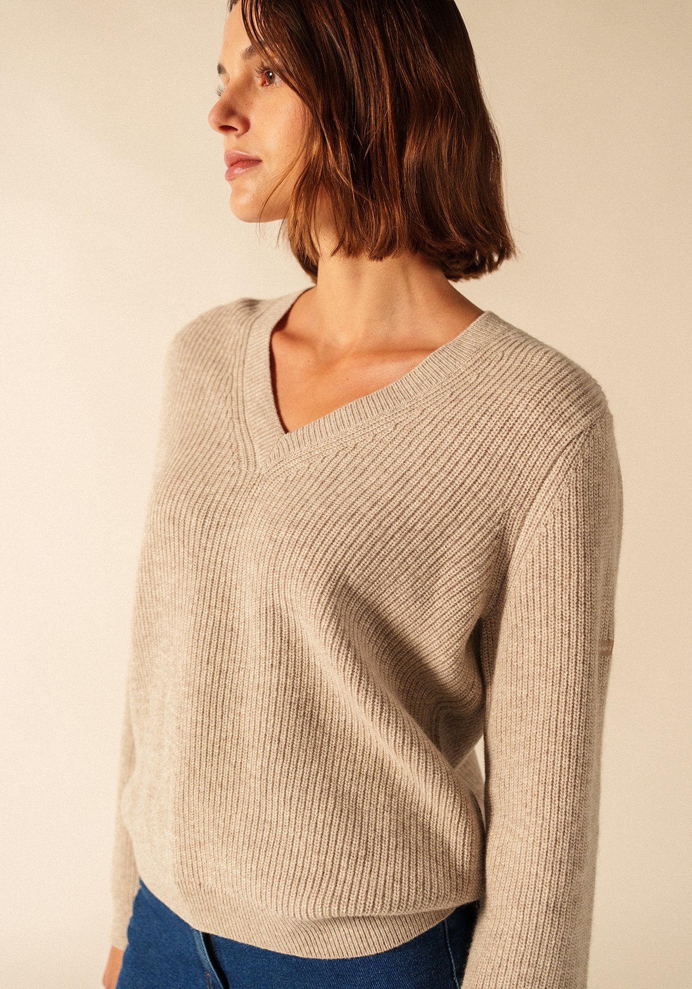 Pull Lancy (BEIGE CHINE)