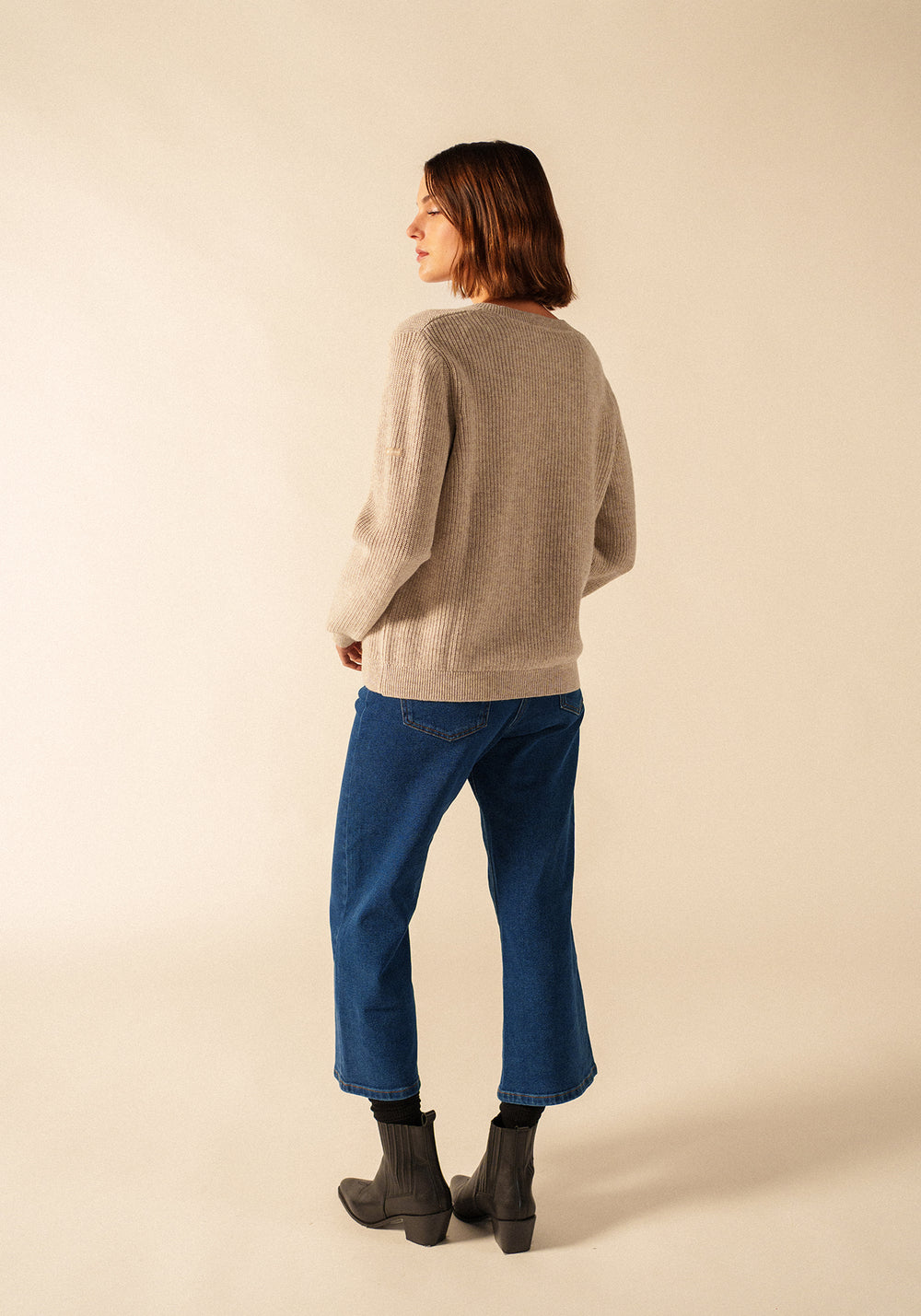 Pull Lancy (BEIGE CHINE)