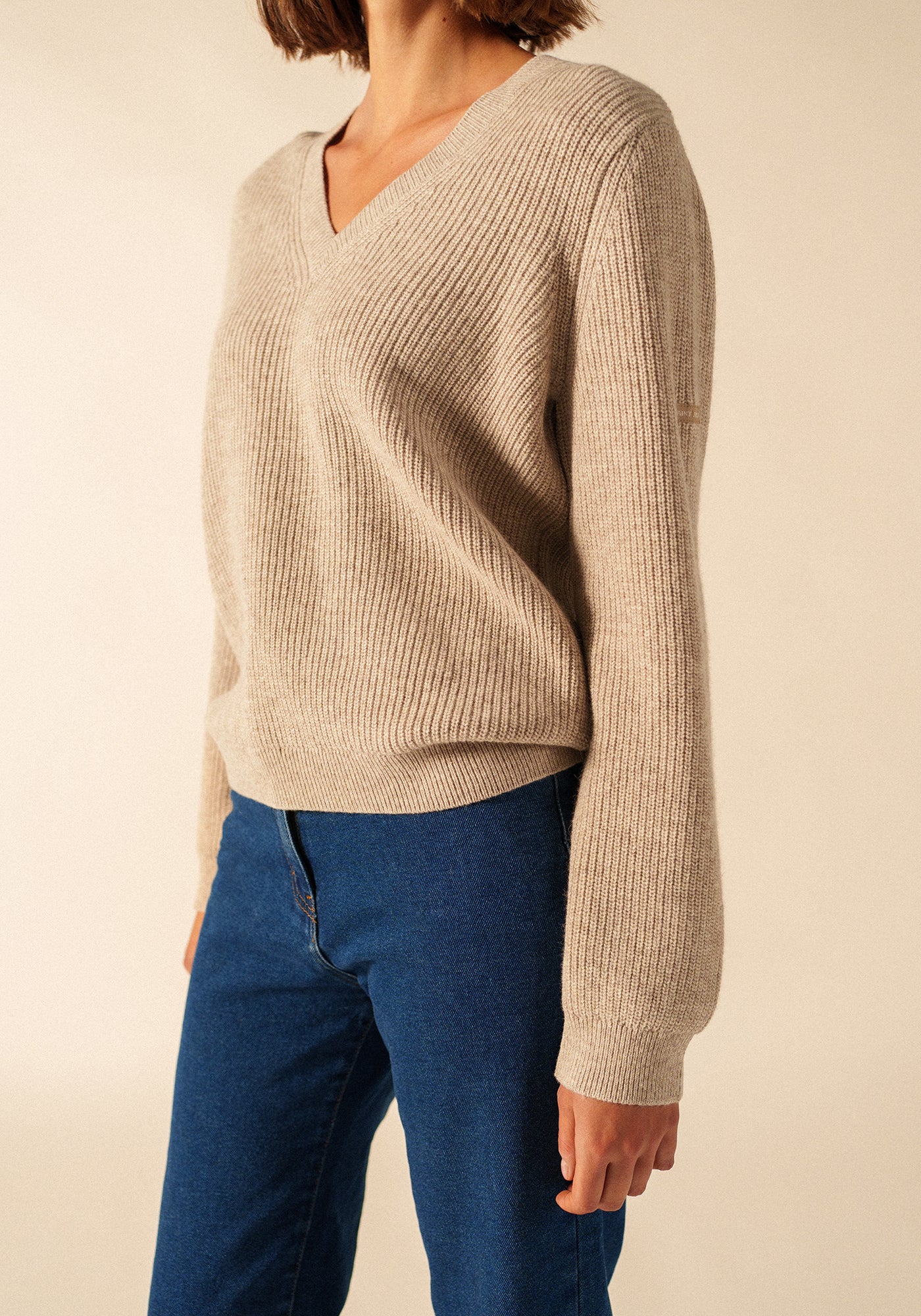Pull Lancy (BEIGE CHINE)
