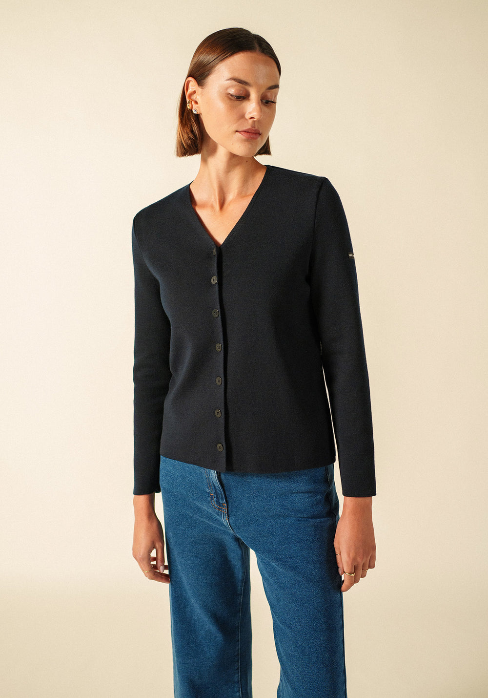 Gilet Brévands coudières (NAVY/NORMANDIE)