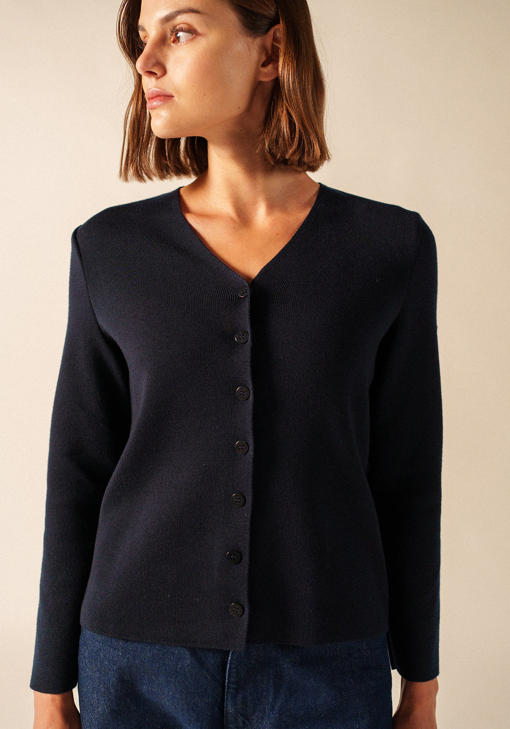 Gilet Brévands coudières (NAVY/NORMANDIE)