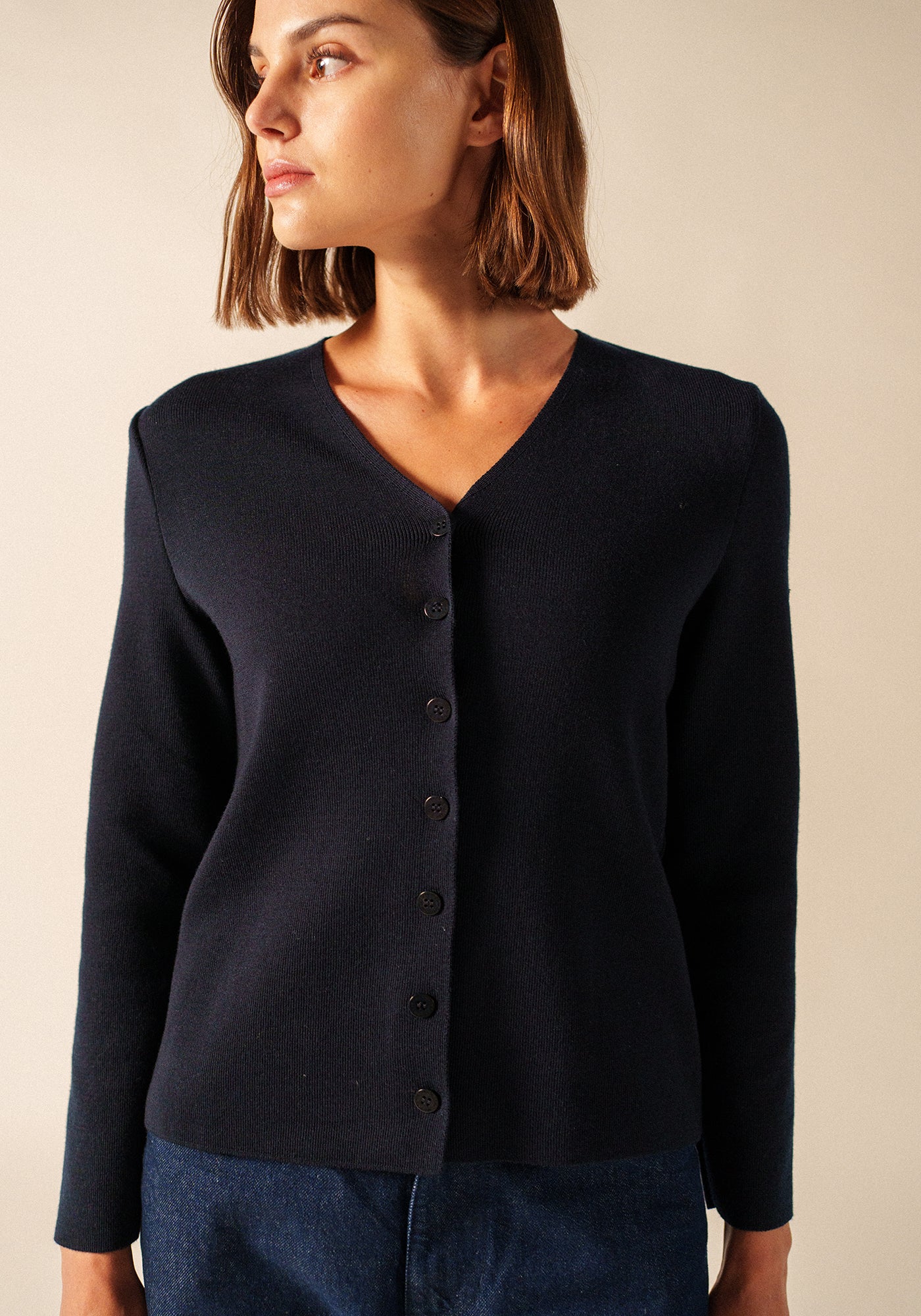 Gilet Brévands coudières (NAVY/NORMANDIE)