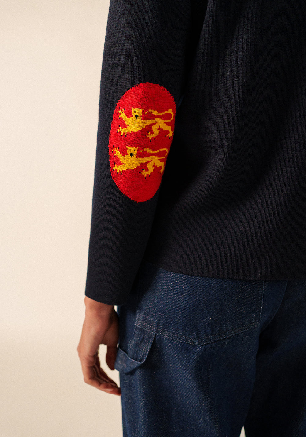 Gilet Brévands coudières (NAVY/NORMANDIE)
