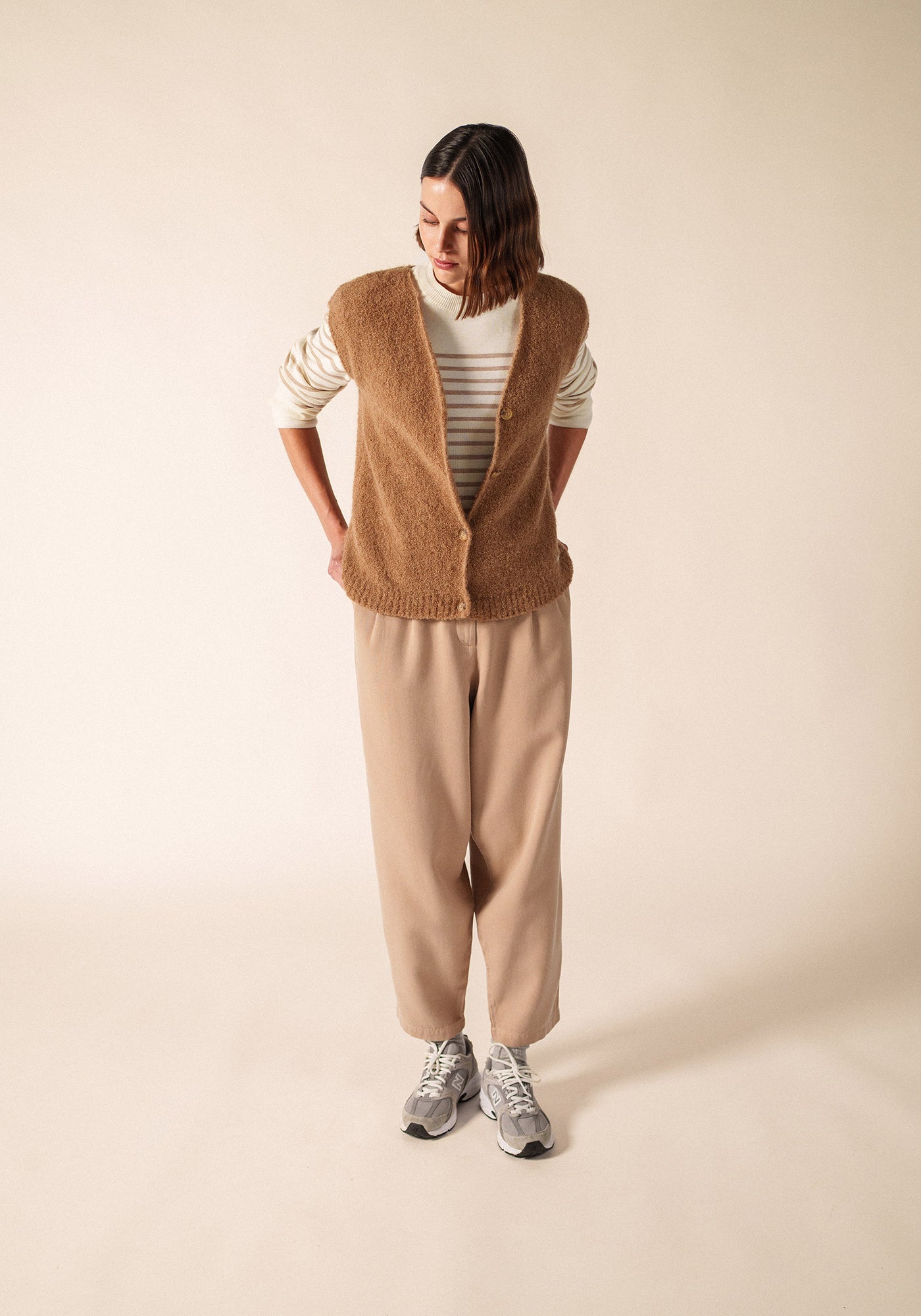 Gilet Cadéac (BEIGE FONCE)