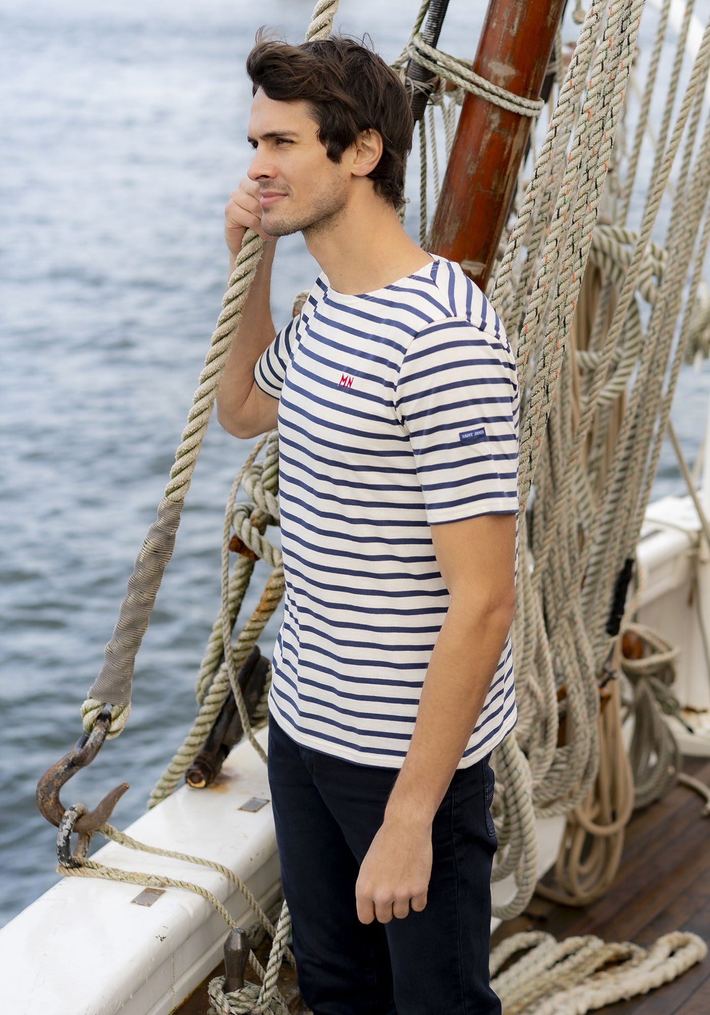 Marinière Narval x Marine nationale (ECRU/NAVY)