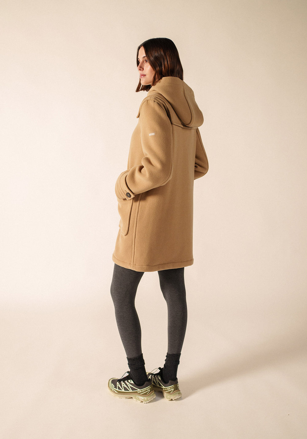 Duffle-coat classique (BEIGE FONCE)