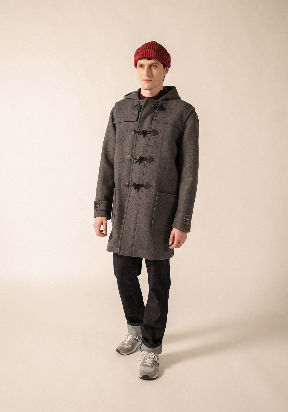 Duffle coat classique (GRIS)