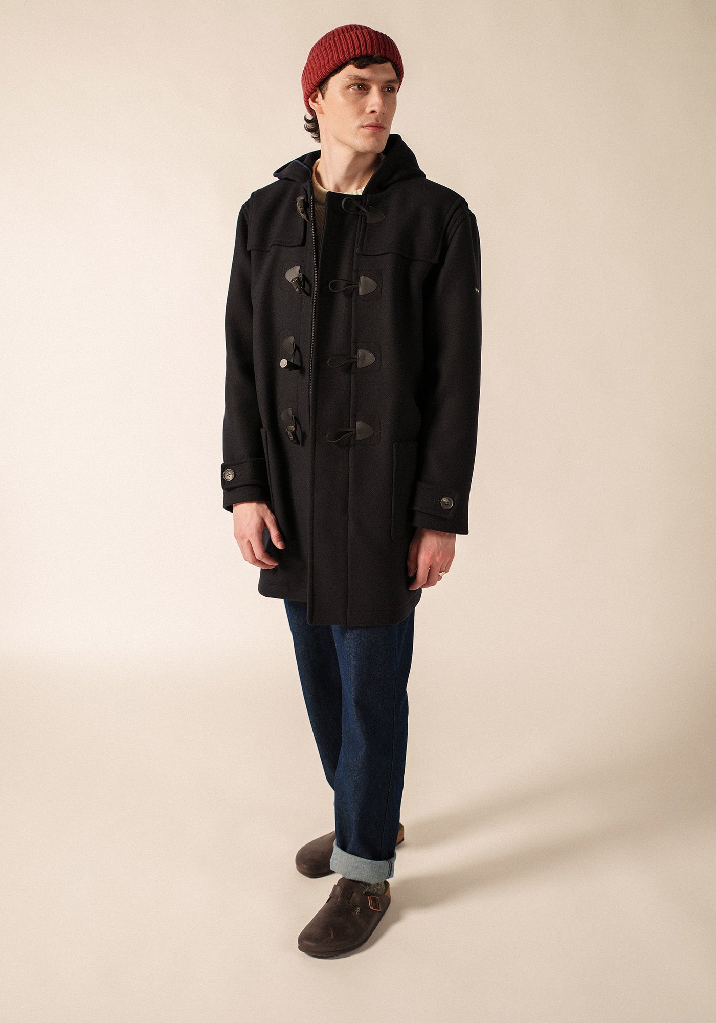 Duffle coat classique (NAVY)