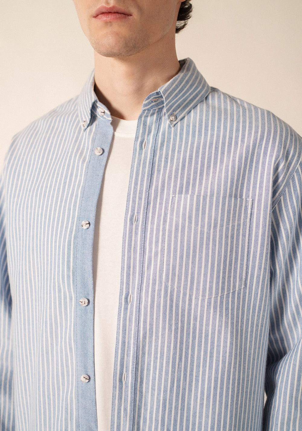 Chemise Côme (BLEU/BLANC)