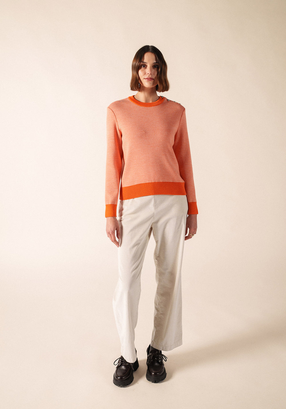Pull marin Cancale (CONFIT/BLANC)