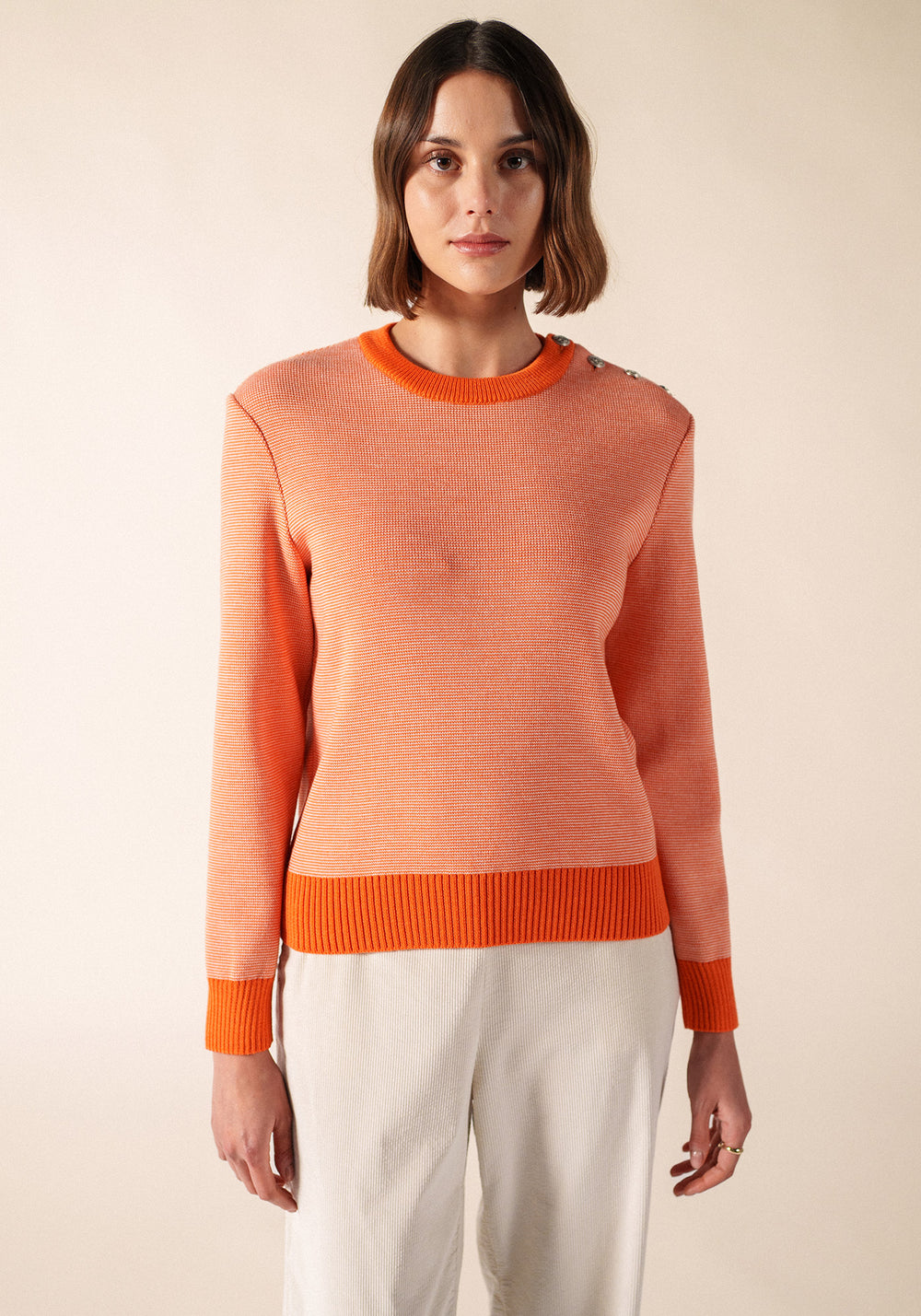 Pull marin Cancale (CONFIT/BLANC)