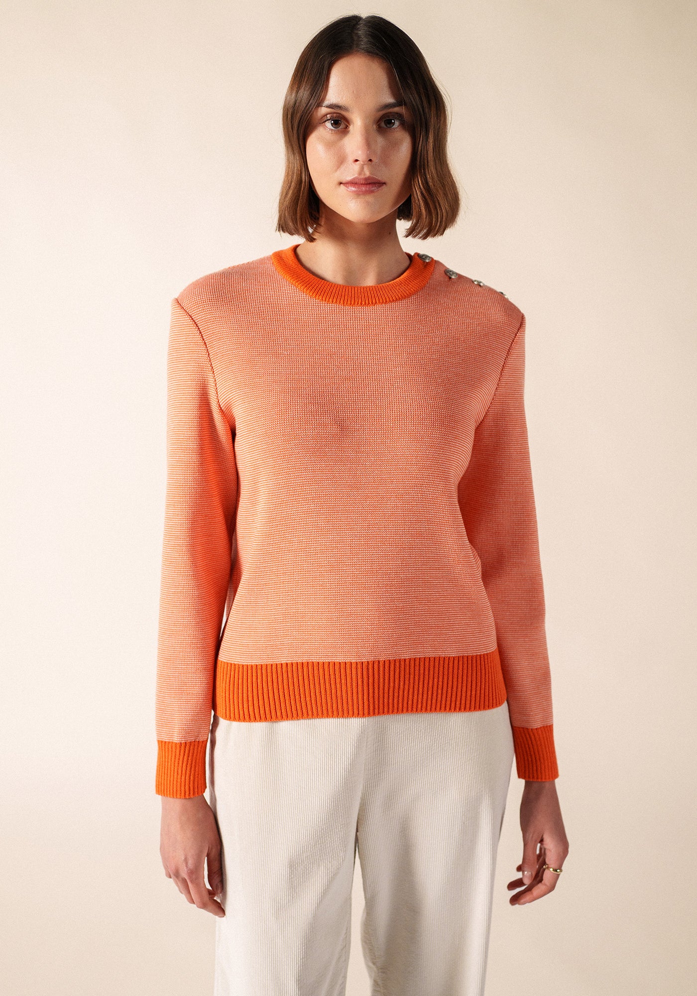 Pull marin Cancale (CONFIT/BLANC)
