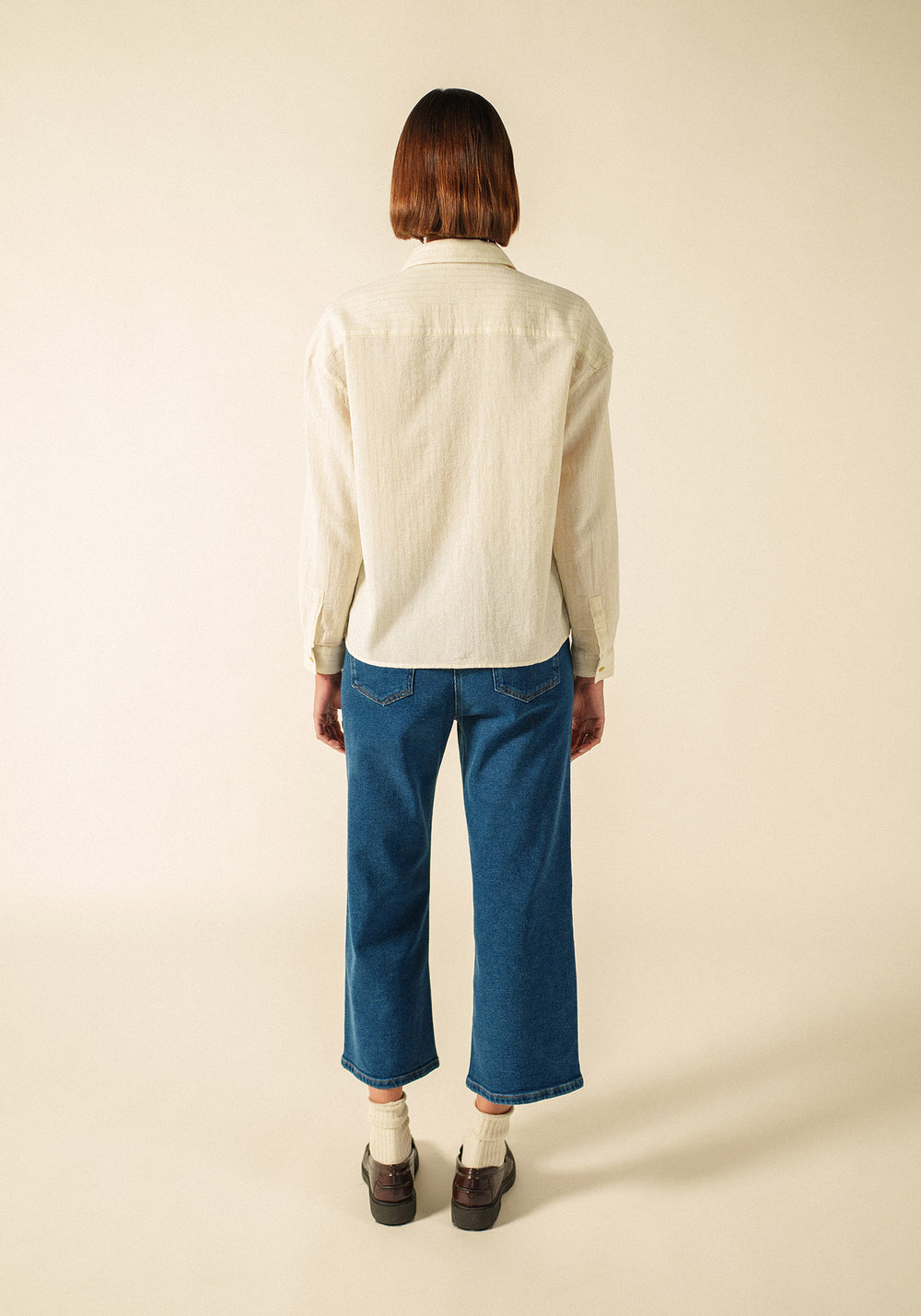 Chemise Laury (ECRU/CHAMPAGNE)