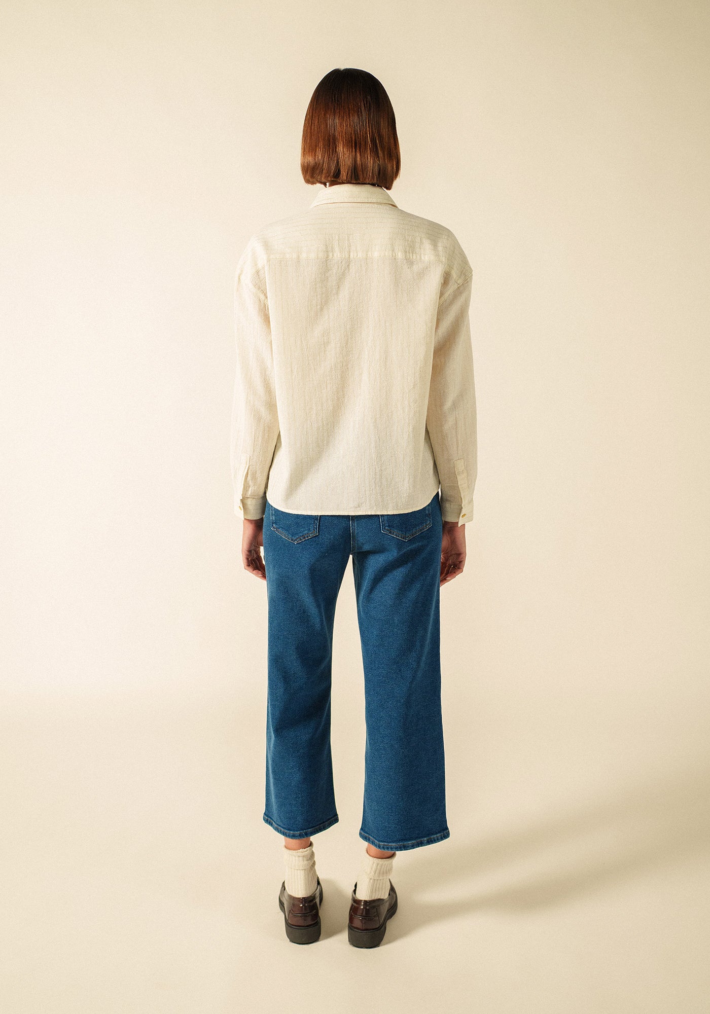 Chemise Laury (ECRU/CHAMPAGNE)