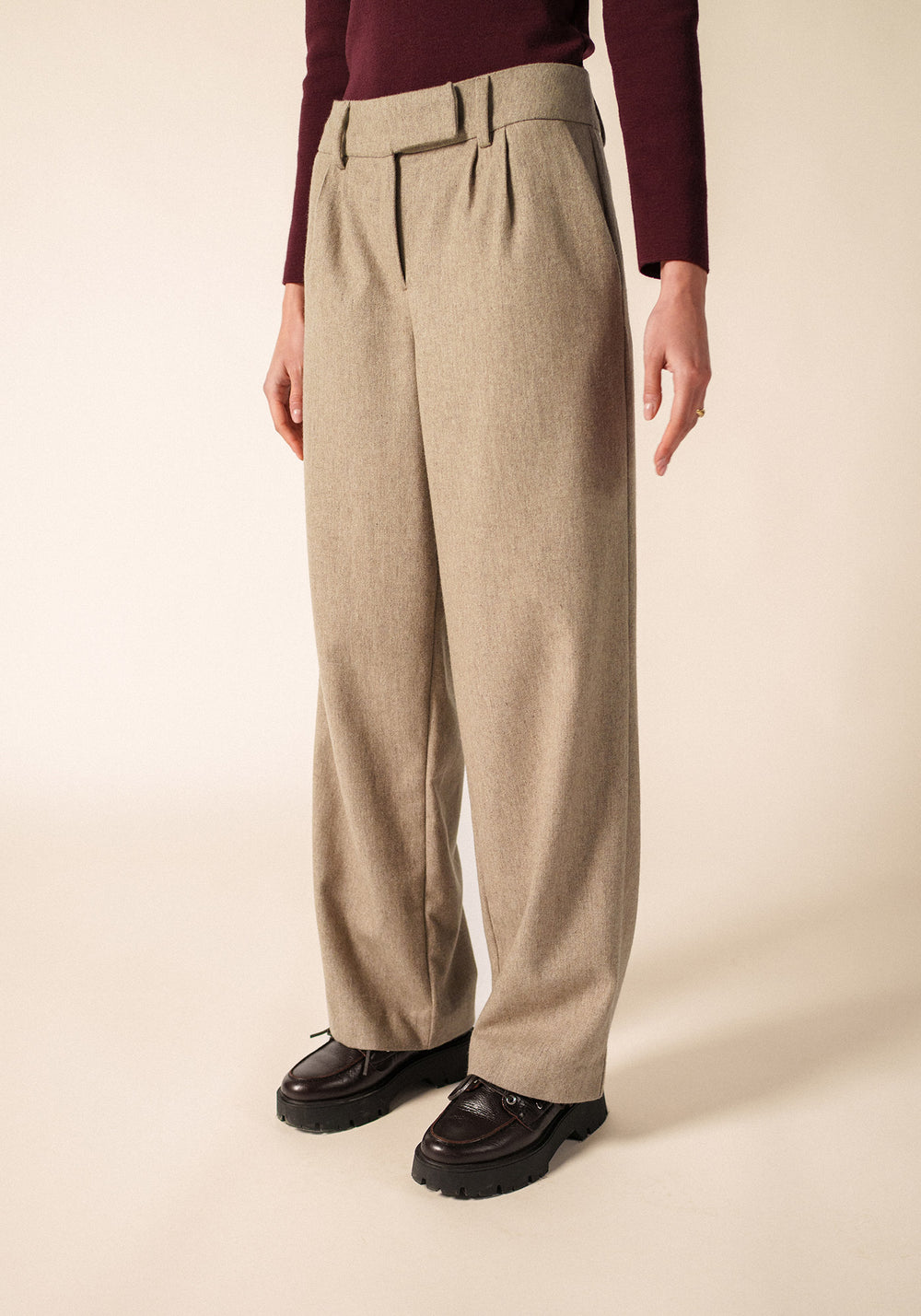 Pantalon Bianca (BEIGE FONCE)
