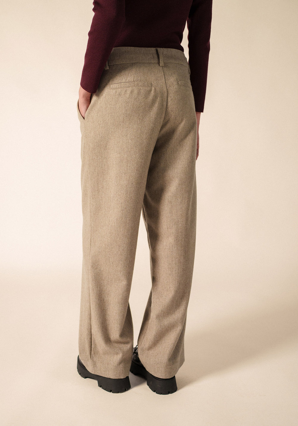 Pantalon Bianca (BEIGE FONCE)