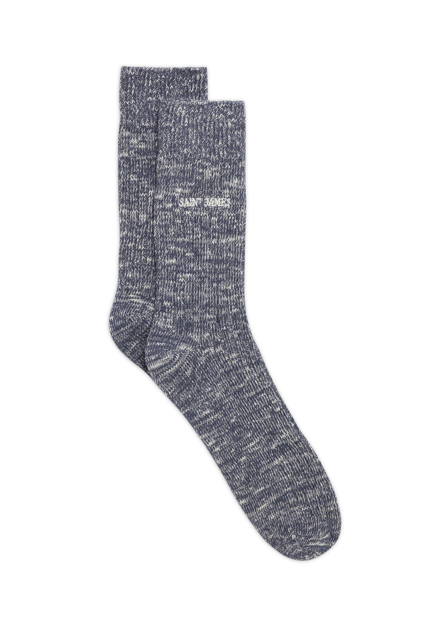 Chaussettes moulinées (JEAN/ECRU)