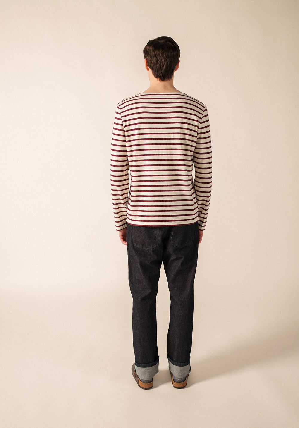 Marinière Beille (ECRU/TWEED)
