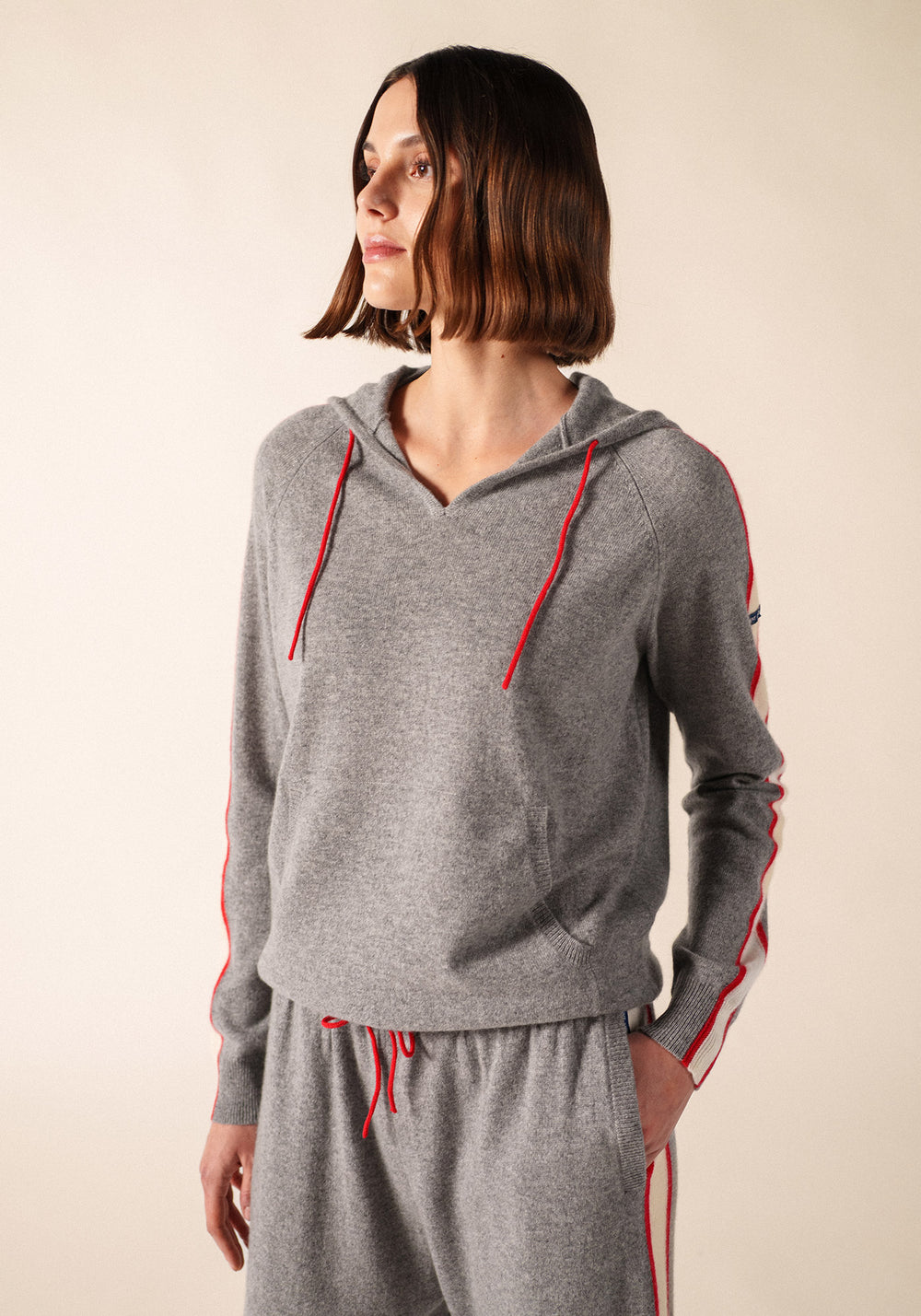 Sweat Byron Bay x Collette Dinnigan (GRIS CHINE/ECUME/TULIPE)