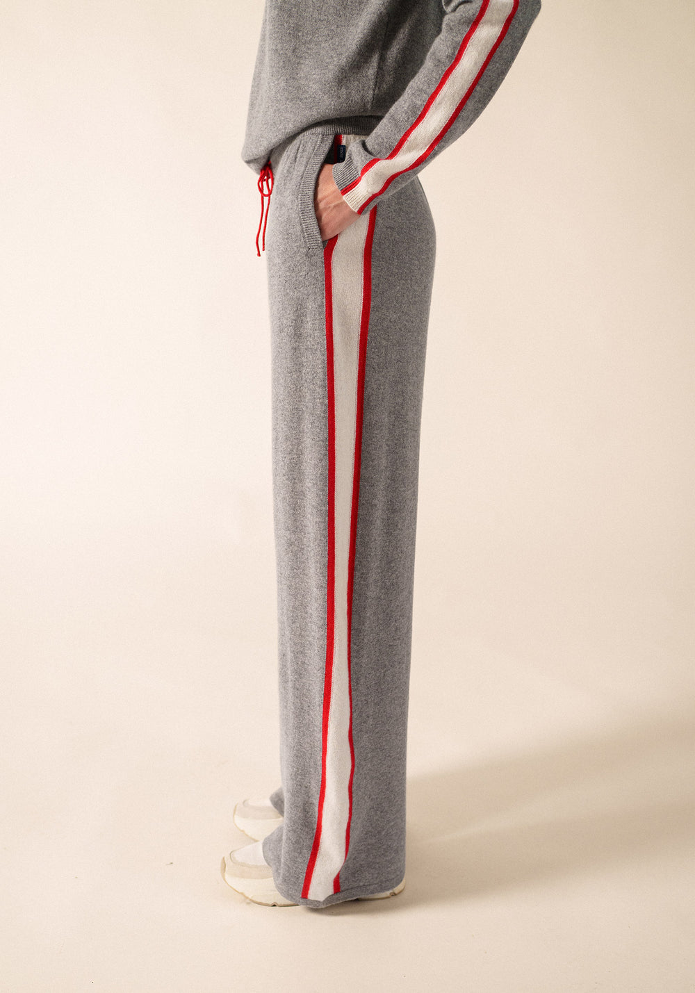 Pantalon Sorrento x Collette Dinnigan (GRIS CHINE/ECUME/TULIPE)