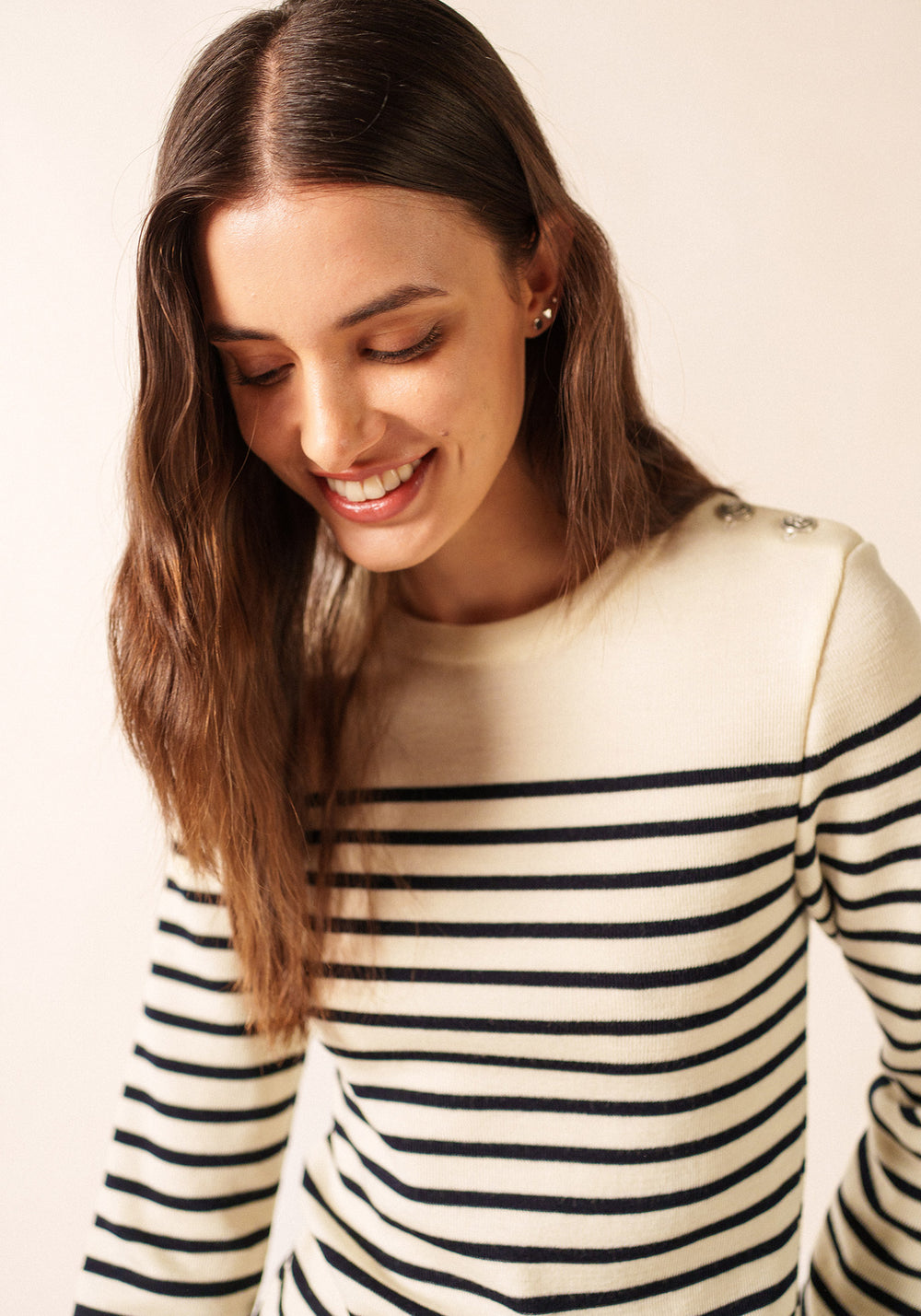 Pull marin Marée (ECUME/NAVY)