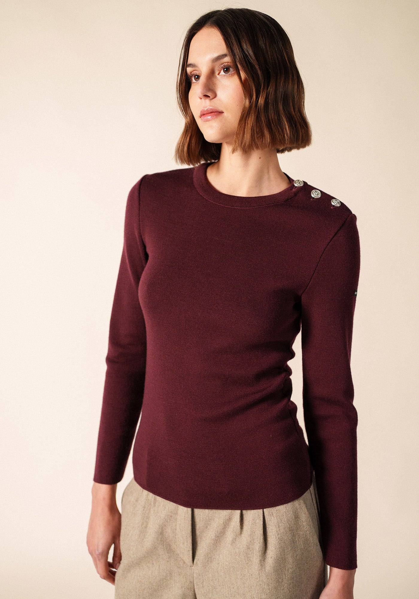 Pull marin Marée (TWEED)